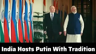India Hosts Putin With Tradition #indianews #modi #putin #breakingnews #indianews 