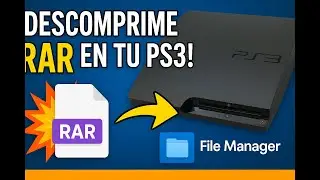 Descomprimir archivos RAR DIRECTO en tu PS3! 😱 | XaviiGam