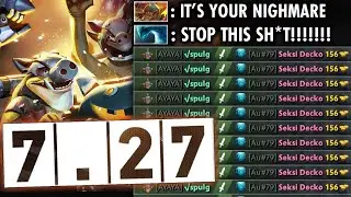 WTF 7.27 TECHIES IS YOUR NIGHTMARE..GG! 2X RAGE BUYBACK MORPHLING!!! Techies Official