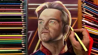Only&rlm; Pencil Sound &ndash; Drawing Homelander with Prismacolor &ndash; 8 Minutes of ASMR&rdquo;