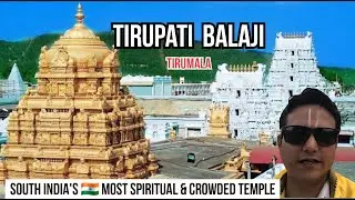 Tirupati Balaji - Most Crowded Temple in India🇮🇳I South India Travel VLOG l #tirumalatirupati #vlog