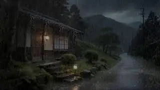Tranquil Spirit 🌧️ Rain Sounds Surrounding Cabin Roof for Deep Sleep and Focus 💫