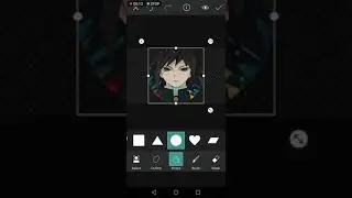How to make anime widgets (CD) on Picsart