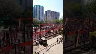 Holi Rain Dance #shortvideo