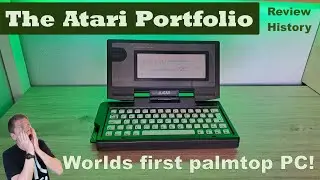 The Atari Porfolio, worlds first palmtop PC: Review and History