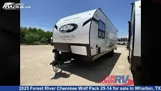 Beautiful 2025 Forest River Cherokee Wolf Pack Toy Hauler RV For Sale in Wharton, TX | RVUSA.com
