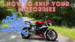 uShip - How it works for motorcycles | My experience (DAMAGED bike) | + FL to CA moving footage!!