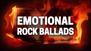 Mellow Guitar Stories: 80s 90s Slow Rock Nostalgia | Emotional Ballads Live Mix