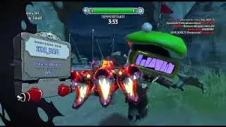 Plants vs Zombies GW Jardines y Cementerios, Carnívora Tóxica, 11 Derrotados