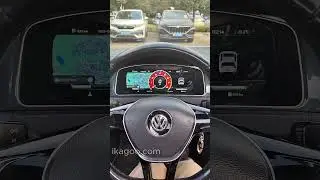 Volkswagen Golf 7 Analog to Digital Cluster Upgrade | Full Demo ✨
