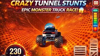 Monster Truck Mega Ramp Impossible Driver - Monster Truck Racing - Android #megaramp#cargame
