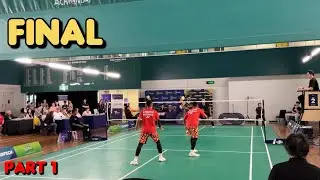 Victorian Open badminton Final Men&rsquo;s double 2023