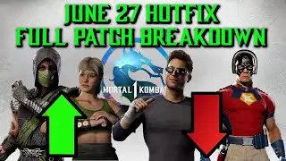 MK1 Full Patch Breakdown (June 27 HotFix Update) Mortal Kombat 1
