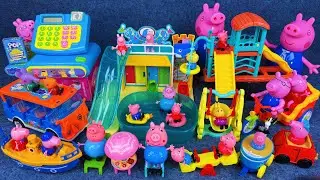 10 Minutes Satisfying with Unboxing Cute Peppa Pig Swimming Pool Toys Collection ASMR | Review Toys
