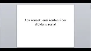 Cyber Culture | Konsekuensi Konten Cyber di Bidang Sosial | Delvi Adepia Arnas 44219110116