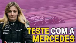 DORIANE PIN PR&Oacute;XIMA DE ANDAR COM UM CARRO DA F1?