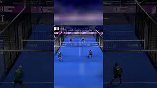 Chingotto's EPIC Comeback  Barcelona Finals Padel Madness!  #viral #padel #trending  #shorts #short