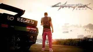 V causes a massacre in the Badlands - Cyberpunk 2077 Gameplay (Buzzsaw SMG showcase) (Badlands)