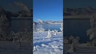 Velenje lake in Winter - Slovenia