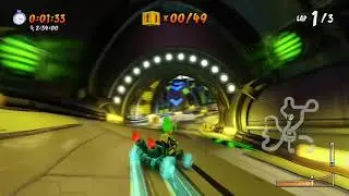 CTR Nitro Fueled - Oxide Station Relic Race in 1:25:73 (WR)