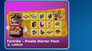 LEGO Fortnite gameplay van de Pixelle Starter Pack