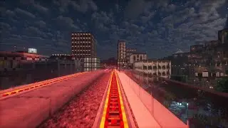 2025 MRT Taiga Line Timelapse - Minecart Rapid Transit Server