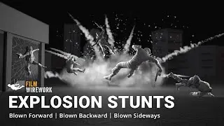 Explosion Stunts | Film Wirework Mocap for iClone and ActorCore