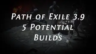 [Path of Exile] Potential builds 3.9!