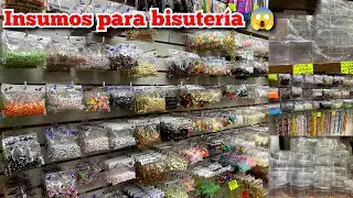 😱INSUMOS PARA BISUTERÍA 😱 
