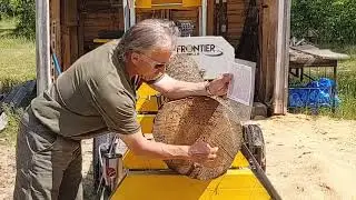 Determining Your Cant Size from any Particular Log on the Frontier OS27 Sawmill