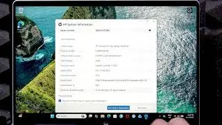 HP OmniBook 5 Flip &ndash; How to Access HP System Information