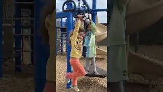 Monkey bars fail 🤣😭 #funny #park #fall