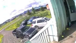 Security Cameras Capture Earthquake Shaking Home in Sand Point