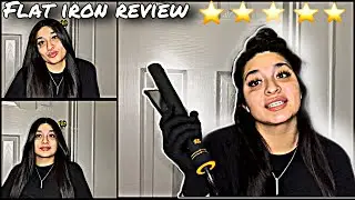 Reviewing the Hot tools professional Flat iron | #best iron 2021| 😍