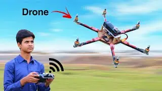 How to fly Homemade Drone || ड्रोन को कैसे उड़ाए