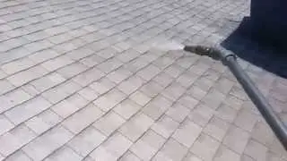 Asphalt Roof Cleaning - No Pressure - No Sweat - No Damage