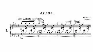 Grieg - Lyric Pieces Op. 12, No. 1 (Arietta)