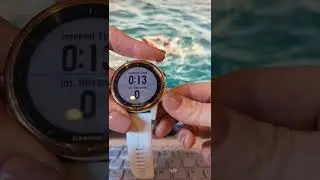 How to use a Garmin watch with rest and drill modes for accurate distance log