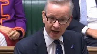 Watch again: Michael Gove on UK trade negotiations with EU in House of Commons