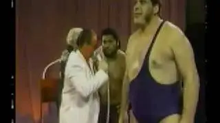 Andre practices English on the Job