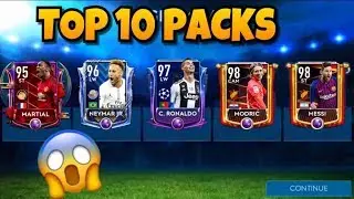 TOP 10 BEST PACKS IN 2019 ON FIFA MOBILE!!! *ONLY 94 OVR+ PULLS*