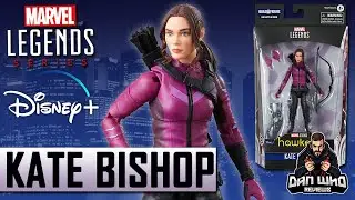 Marvel Legends Kate Bishop Hawkeye Disney Plus Infinity Ultron BAF Wave Review