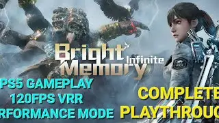 BRIGHT MEMORY: INFINITE - PS5 GAMEPLAY - VRR PERFORMANCE MODE