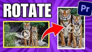 How To Rotate Video To Portrait in Premiere Pro (Landscape To Portrait)
