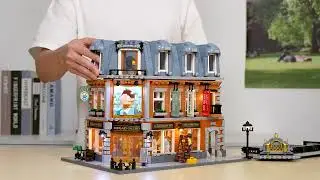 Lumibricks - L9085 The Most Elegant Brick Build Ever? Step into the Lighted Art Gallery