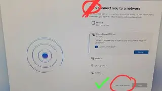 Windows 11 Setup Set Up Create Local Account Without Internet Let's NOT Connect You To A Network