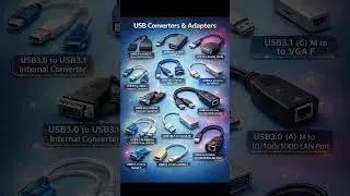 Ultimate Guide to USB Converters & Adapters 🔌 | Har Connection Ka Solution!
