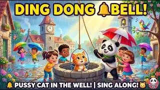 Ding Dong Bell | Cute Kitty Cat Song & Nursery Rhyme | Peekaboo TV