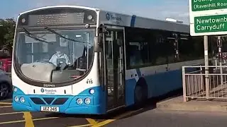 *Lovely ZF* Onboard Ulsterbus Scania Solar Rural 415 on Route 5f
