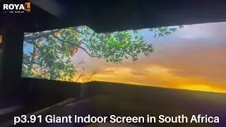Royal P3.91 Giant Indoor Screen in South Africa